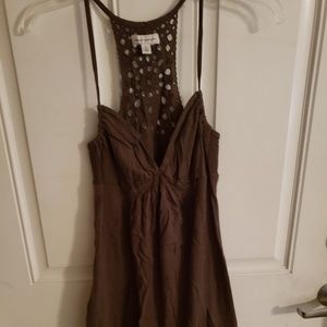 Brown sexy dress
